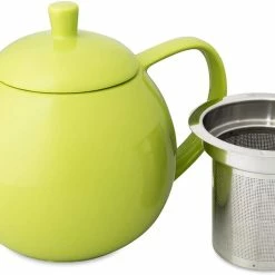 Tea Wares For Life Curve Teapot With Infuser And Lid LIME