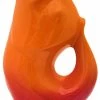 Pippins Tea General Store Gurgle Pot - Ombre Orange / Red