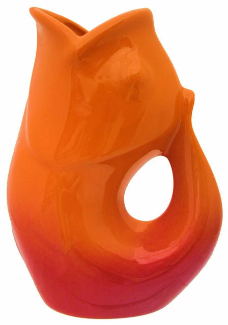Discount β¨ Pippins Tea General Store Gurgle Pot - Ombre Orange / Red π 1 Pippins Tea General Store Gurgle Pot - Ombre Orange / Red