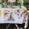 Tablecloths & Runners Tablecloth, April Cornell, Peonies RECTANGLE Tablecloth 60x90"