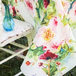 Tablecloths & Runners Tablecloth, April Cornell, Peonies RECTANGLE Tablecloth 60x90"