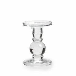 Pippins Tea Company Candle Holder, Dual Use; Pillar And Taper 5"