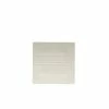 Pippins Tea Company Conicle Cirque White Square Plate 15cm