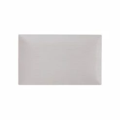 Pippins Tea Company Tea Wares Conicle Cirque White Rectangle Plate 24x11.5cm