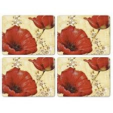 General Store Pimpernel Red Poppy - Placemat $49.99