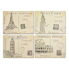 Pimpernel Postcard - Placemat General Store