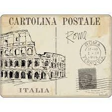 Pimpernel Postcard - Placemat General Store