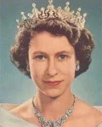 Pippins Tea Company Inc. Card, Queen Elizabeth II, Princess Elizabeth, 1951 Vintage Card