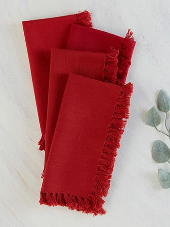 Cheap π₯° Napkin, April Cornell, Essential Napkins Red π 1 Napkin, April Cornell, Essential Napkins Red