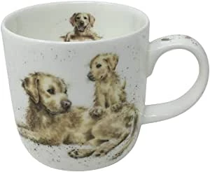 Hot Sale π₯° Royal Worcester Tea Wares Wrendale Mug , Devotion Golden Retriever β¨ 1 Royal Worcester Tea Wares Wrendale Mug , Devotion Golden Retriever