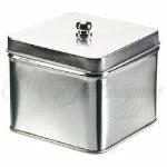 Pippins Tea Tea Wares Tea Caddy Silver