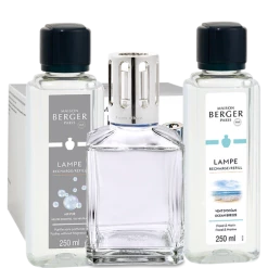 General Store Maison Berger Paris, Lamp: Essential Square Set, Ocean Breeze & So Neutral