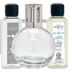 General Store Maison Berger Paris, Lamp: Essential Round Set, Ocean Breeze & So Neutral