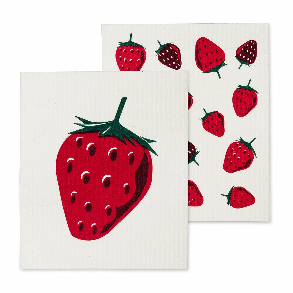 Cheapest ๐ Pippins Tea Company Inc. General Store Dish Cloth - Swedish - Strawberry ๐ 1 Pippins Tea Company Inc. General Store Dish Cloth - Swedish - Strawberry