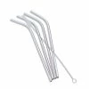 Pippins Tea Stainless Steel Straw With Cleaning Brush Tea Wares