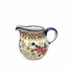 Boleslawiec Polish Pottery - Summer Garden Creamer & Sugar Bowl Set Tea Wares