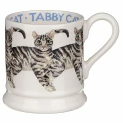 Emma Bridgewater 1/2 Pint Mug - Tabby Cat Tea Wares