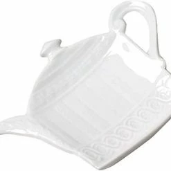 Pippins Tea Teabag Holder, Square Teapot Shape