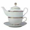 Pippins Tea Company Inc. Classic Silk Road White Tea For One With Infuser Tea Wares