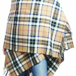 Pippins Tea Company Inc. Thomson Camel, Lambswool Long Womens Cape General Store