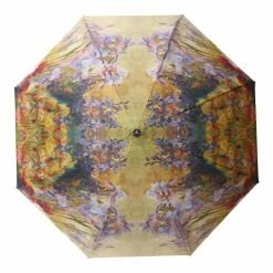 Pippins Tea Company Inc. RainCaper Umbrella Tiffany Peonies & Iris