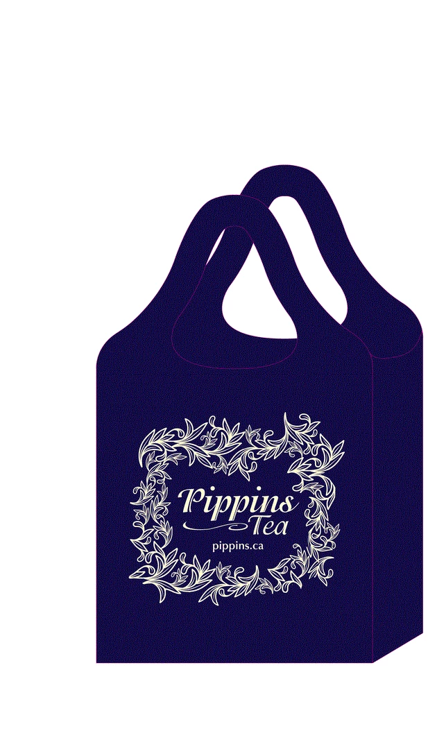 Brand new π Pippins Tea Company Inc. Pippins, Reusable Roll Up Tote Bag General Store π 1 Pippins Tea Company Inc. Pippins, Reusable Roll Up Tote Bag General Store
