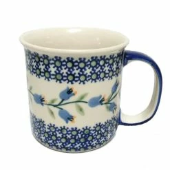 Boleslawiec Polish Pottery - Trailing Lily Mug