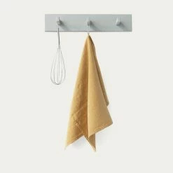 Pippins Tea Company Inc. Tea Towel, Linen, Honey