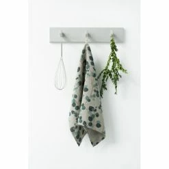 Pippins Tea Company Inc. Tea Towel, Linen, Natural Eucalyptus General Store