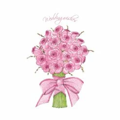 Pippins Tea Company Inc. Card. Wedding; Wedding Wishes General Store